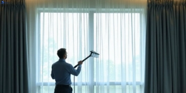 Commercial drapes cleaning service kingsbury-vic hotels offices
